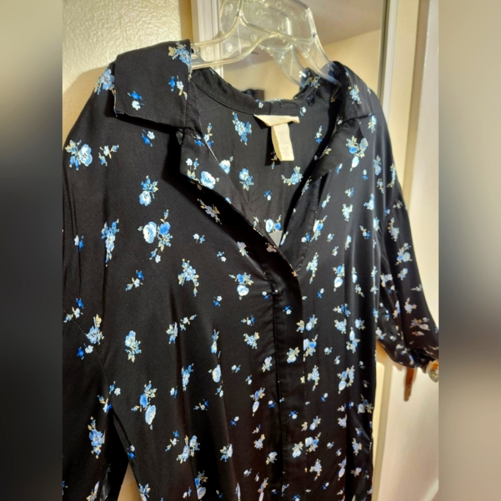 H&M Floral Pijama Sleepshirt